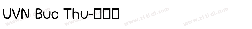 UVN Buc Thu字体转换